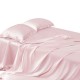 Online Baby Pink 22 Momme Mulberry Silk Flat Sheet UK