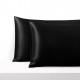 Online Black Envelope 22 Momme Mulberry Silk Pillowcase UK