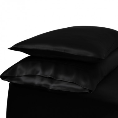 Online Black Envelope 22 Momme Mulberry Silk Pillowcase UK