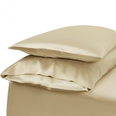 Online Champagne Envelope 22 Momme Mulberry Silk Pillowcase UK