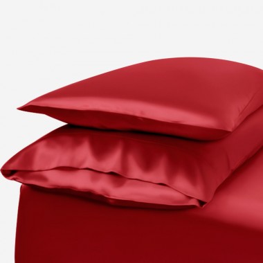 Online Cherry Envelope 22 Momme Mulberry Silk Pillowcase UK