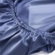 Online Dark Blue 22 Momme Mulberry Silk Fitted Sheet UK