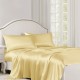 Online Gold 22 Momme Mulberry Silk Flat Sheet UK