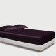 Online Grape 22 Momme Mulberry Silk Fitted Sheet UK