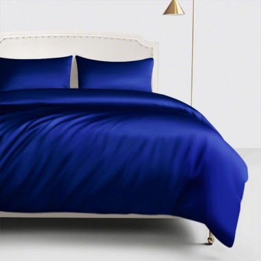 Online Royal Blue 22 Momme Mulberry Silk Duvet Cover UK