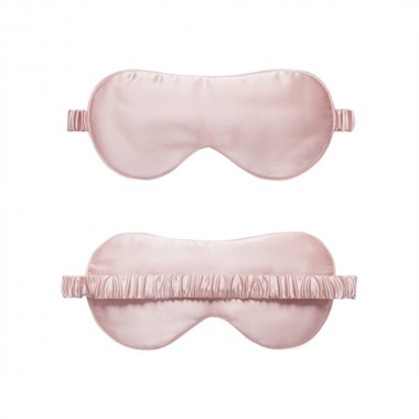 Online Suede Rose Silk Eye Mask UK