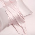 The silk pillowcase itself is good and good quality for it prices. Fit my king sized pillow well.